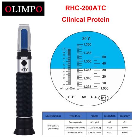 refractometer protein concentration|pcv and total protein veterinary.